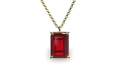 Collier grenat séduisant d'exception : bijoux de mode faits à la main - 3