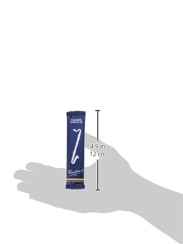 Image of Vandoren CR124 Bass Clarinet Traditional Reeds Strength 4; Box of 5