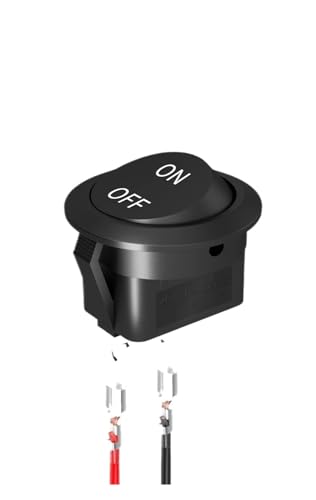Bouton interrupteur 12V 20mm pour remplacer un commutateur défectueux