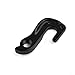 Aluminum Alloy Bicycle Rear Derailleur Hanger Tail Hook for CUBE Aim SL Pro Analog All-road Access Frame Bracket Gear Mech #10148 Black with Screws