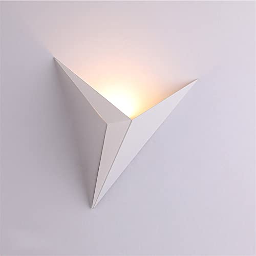 Apliques de pared LED modernos con forma de triángulo para iluminación de salón interior 2