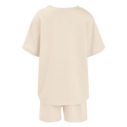 Shirts for Girls Independence Day 4th of July Shirt Set for Toddler Boys Girls Kids USA Flag Stripe TShirt with Shorts Set2