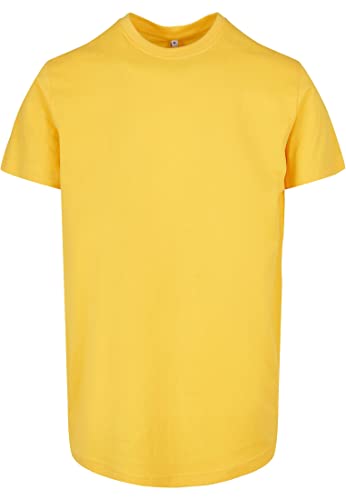 Build Your Brand Herren Basic Round Neck T-Shirt – Baumwollshirt im...
