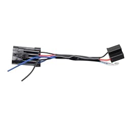 5.75 and 7 Inch Headlight Adapter Harness 4-Pin to H4 Wire Connector Compatible with 2014+ Harley Davidson Touring Street Glide, Electra Glide, Road King, Ultra Limited, Tri Glide