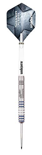 Unicorn Darts Men's Silver Star Gary Anderson Darts, Blue, Size 22 G #TOP1