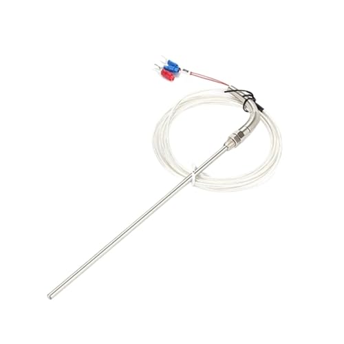 Capteur de température PT100 RTD M8 avec sonde 200mm et câble J M12 0.5M