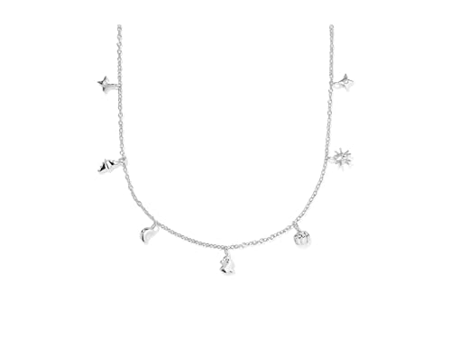 Kendra Scott Womens Halloween Strand Necklace Silver Multi Mix One Size2