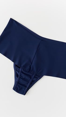 Image of hanky panky Women's 3 Pack High Rise Thongs, Mahogany, L