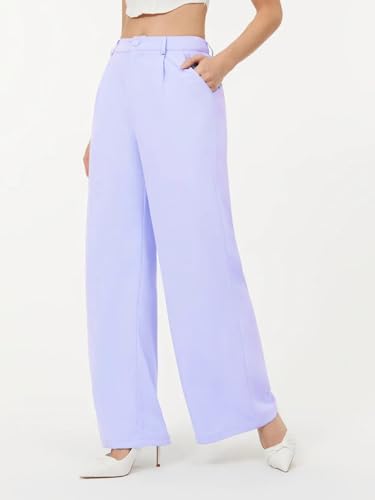 Image of KOTTY Women Straight Fit Casual Pants