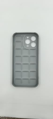 Image of BWOGUE Cool Puffer Case for iPhone 14 Pro,Full Body Protection Phone Cover /Case for iPhone 14pro, Shockproof Protective Silicone Cover for iPhone 14 pro Cover -iPhone 14 Pro Max, Gray