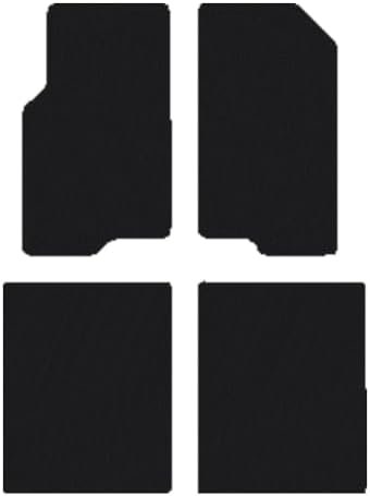 Custom Fit 4 Piece Carpet Floor Mats for 2005-2009 Chevrolet Equinox & Pontiac Torrent...