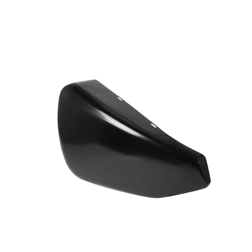 Spoiler winglet moto en acier chromé et carénage de batterie haut de gamme