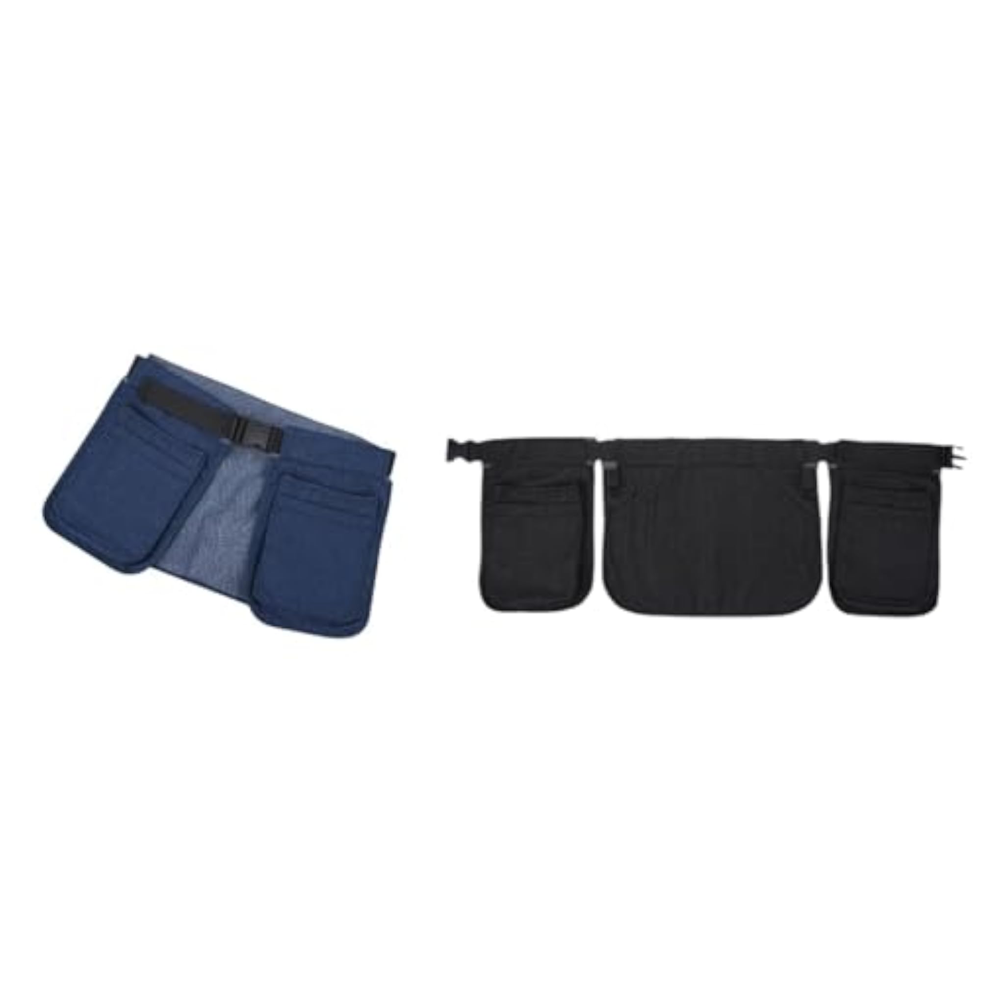 Sturdy Denim Waist Bag Zipper Pack for Hiking