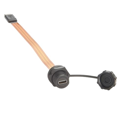 Zndhgdfe USB 3.1 Type-C�I�X���烁�X�ւ̉����P�[�u�� 10Gbps USB C FPC���{���t���b�g�P�[�u�� 100W �f�[�^�]���p �t���b�V���p�l���}�E���g