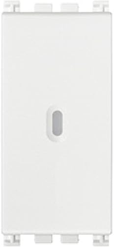 Vimar serie arke - Pulsador axial 1 polo no 10a blanco