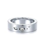 Mshion Ring Sets, Sports Fan Rings with Stainless Steel Chain As Necklace, Silver Rings for Mens Womens Holiday Gifts