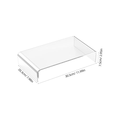 Éran surélevé bureau support acrylique pour ordinateur portable - 8