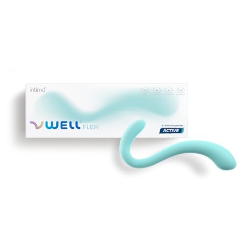VWELL Flex Silicone Vibrating Wand Flexible Shaft Dual Motors Active Home Use Women Rechargeable