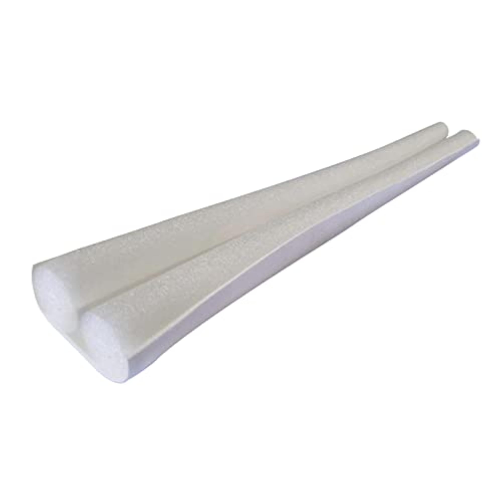 2x Door Draft Stopper Blocker, White