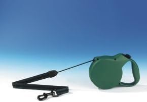 Flexi Large Retractable 23-Foot Classic Long 3 Tape Leash, Green