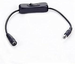 MySouq-Store 1Pcs 30cm USB Cable with Switch ON/OFF Cable Extension Toggle for DC switch Power Supply Line Durable (color Random)