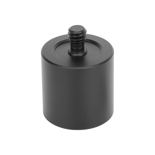 Adaptador de soporte de micrófono 3/8 a 1/4 macho para trípode de fotografía y video