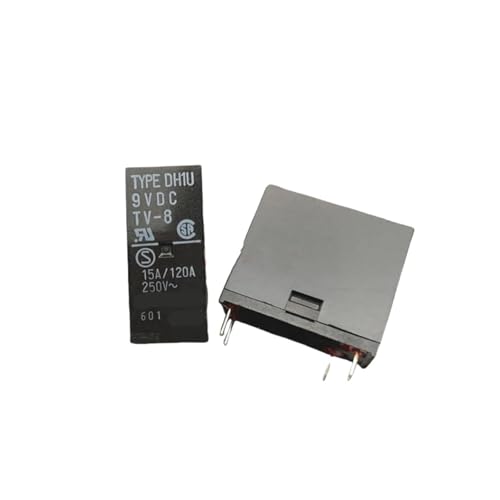 Relais 4 broches DH1U-9V CC 15A commutateur électromécanique pour circuit imprimé