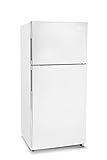 RICCI Apartment Size Refrigerator – 18 Cubic Feet Upright Home Refrigerator Full Size Fridge – Spacious Interior and Automatic Defrost – LED Lighting and User-Friendly Controller - Energy Star