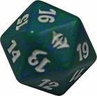 MTG Magic the Gathering Dark Ascension Green and White Spin Down Counter NEW Die