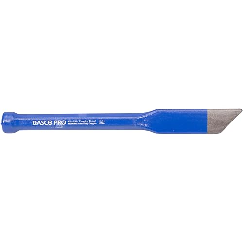 DASCO PRO 10 Inch Plugging Chisel, Made In The USA, Clean Mortar Without Binding, VN74761 - Thumbnail 3