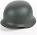 Aifordge Green WWII German Elite Wh Army M35 M1935 Steel Helmet Stahlhelm
