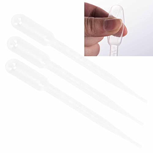 Conta-gotas descartável de transferência, pipetas calibradas de 3ml Conta-gotas para limpeza sanitár