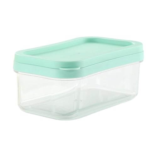 Cutter à beurre | Moule à beurre | Plateau de récipient à beurre avec couvercle et trancheuse - Boîte de coupe-fromage à bloc hermétique, boîte multi-usages