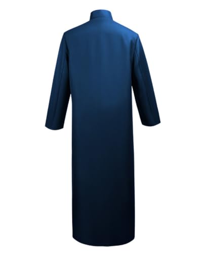 Clergy Cassock Church Minister robe vestment for Pastor Vestments Robe Halloween Party2