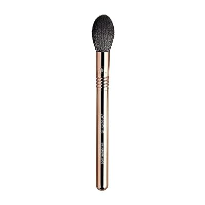 Sigma Beauty Bloom + Glow Makeup Brush Set - 3 Brushes for Blush, Contour, Highlighter - Premium Makeup Brushes with Rose Gold Bag - Hypoallergenic, Vegan & Cruelty-Free