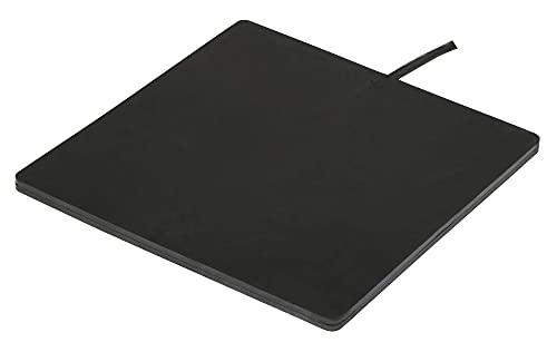 Kerbl Gummi-Heizplatte 24x24x0,7 cm (für Kleintiere und Geflügeltränke, 24 V, robust und witterungsbeständig, Kabellänge… – Bild 4