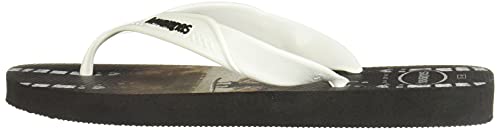 Chinelo Havaianas Surf Masculino, Preto/Branco, 41/42