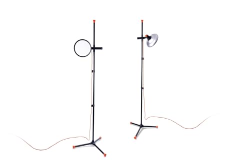 Daylight Artist Studio Lampe 2 – LED-Leuchte mit 6.000 Lux, 95+ CRI, 24 cm breiter Schirm – Tageslichtlampe für präzises Arbeiten, Zeichnen, Kunst...