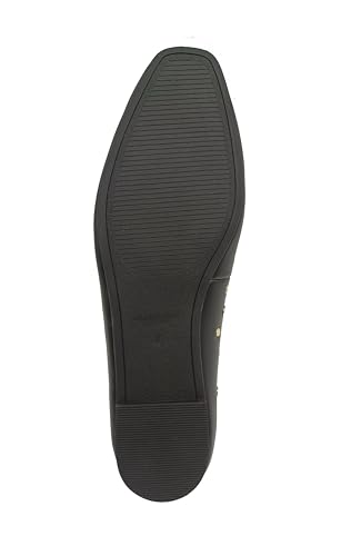 Ballerines Myra de Kenneth Cole en noir texturé - Qualité supérieure - 4