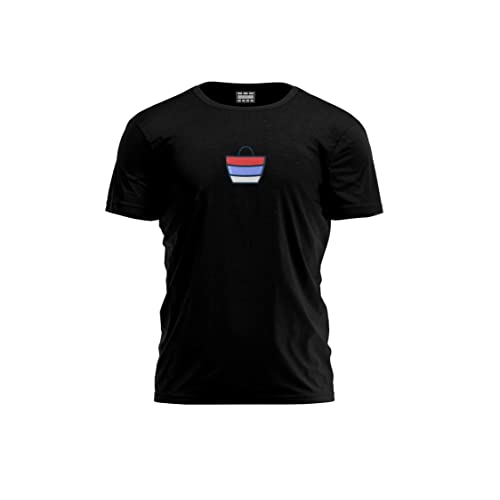 T-Shirt Noir S Homme Bdtsbi-100337-s en maille respirante premium
