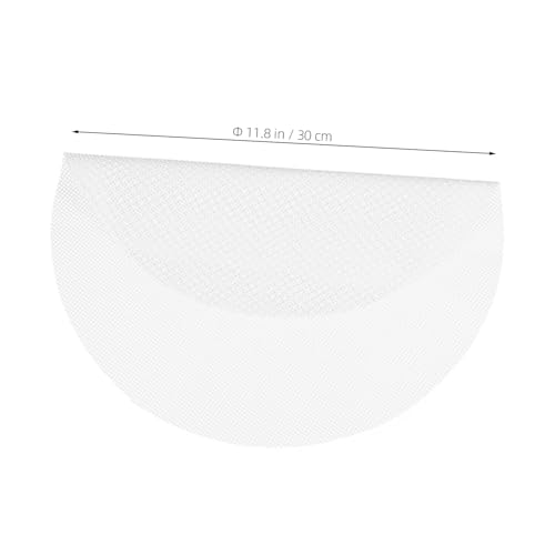 SKISUNO 蒸篭用シリコンノンスティックマット 耐熱 綿製蒸し布 蒸し料理用パッド 家用点心蒸し器対応