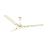Orient Electric 1200 mm Pacific Air Déco| Decorative ceiling fan | Powerful airflow| BEE 1 Star Rated | 2-year warranty | Ivory Gold, pack of 1