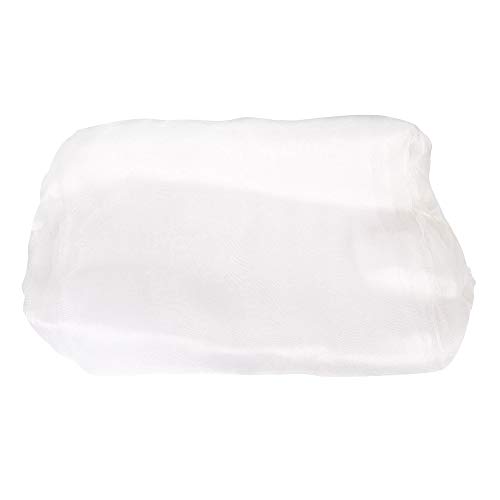 Preisvergleich Produktbild Keyohome Feines Insektenschutznetz für den Garten, Gemüseschutznetz, Kirschessigfliegen-Netz Schutz vor Insekten und Vögel für Obstbäume, weiß, Pflanzentunnel (10 m x 2,5 m / 6x2.5m) (2.5 * 10m)