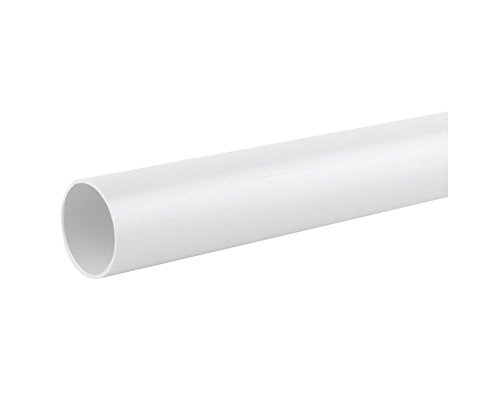 White, PVCU Waste Pipe, Push Fit, 40mm X 990mm (1 1/2")