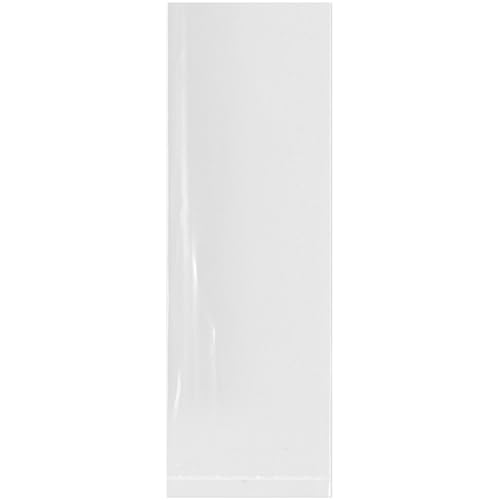 Plymor 2 x 6 inch, 1.25 Mil Flat Open Clear Poly Bags (Case of 5,000) image 4