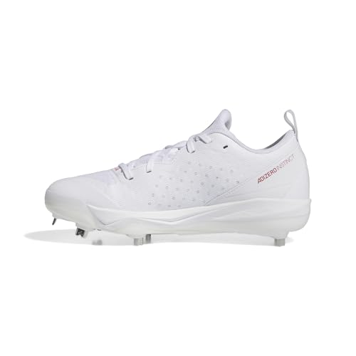 Basket adidas Adizero Instinct Softball sport femme Blanc Rouge 37 1/3