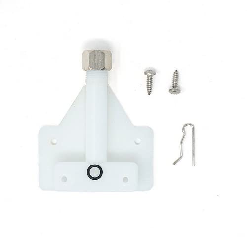Plaque porte cylindrique 2 trous CATIS idéale pour boîte encastrée 14 l