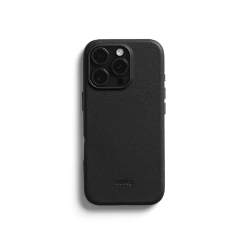 Bellroy Lederhülle für iPhone 16 Pro - Black