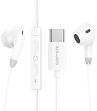 For iPhone 17e/17/17 Pro/17 Pro Max/17 Air/iphone 16/16 Plus/16 Pro/16 Pro Max/15 Series Earphones, USB-C Wired Earbuds with Mic & Volume Control In-Ear Type-C Headphones For Galaxy S26 S25 & Pixel 10