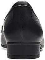 Clarks Women's Juliet Bay Loafer, Black Leather, 10 | Image 5